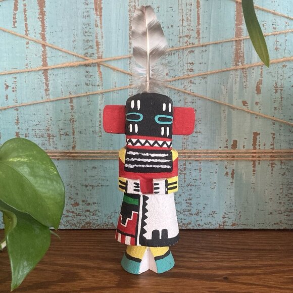 Vintage Native American Old Hopi Route 66 Kachina - Picture 1 of 8
